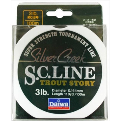 Монолеска DAIWA TD Silver Creek 3 Lb (0.144мм) - 150м